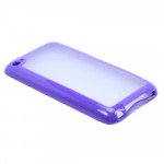 Wholesale Apple iPod Touch 4 Gummy Case (Purple)